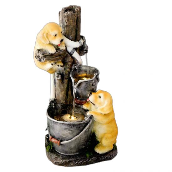 solar fountain,outdoor fountain,animal fountain