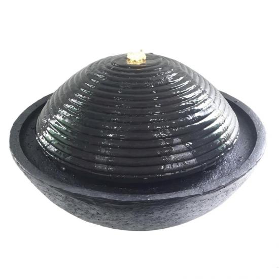 solar fountain,outdoor fountain,sphere fountain